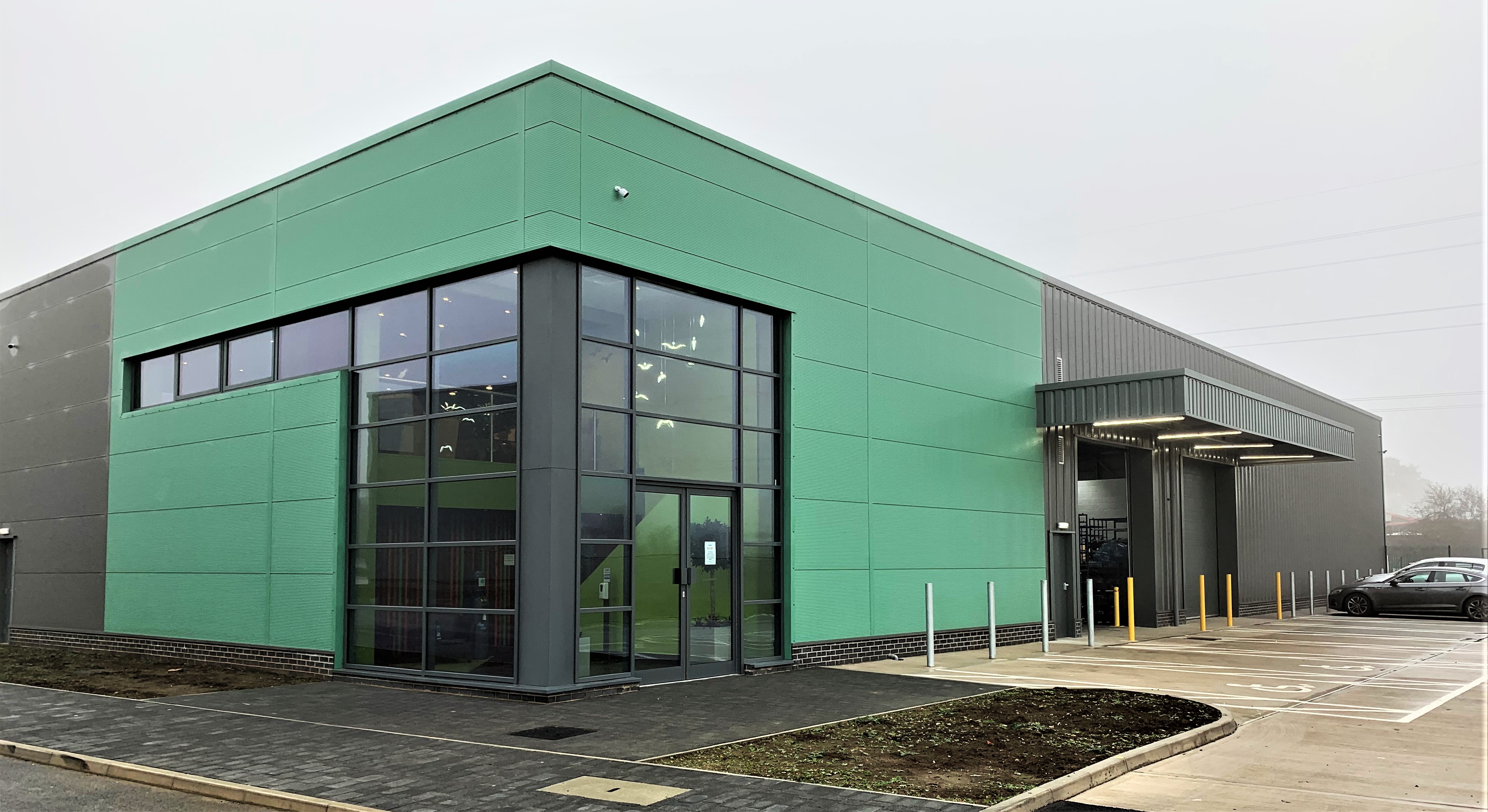 Industrial projects, Ryedale exterior
