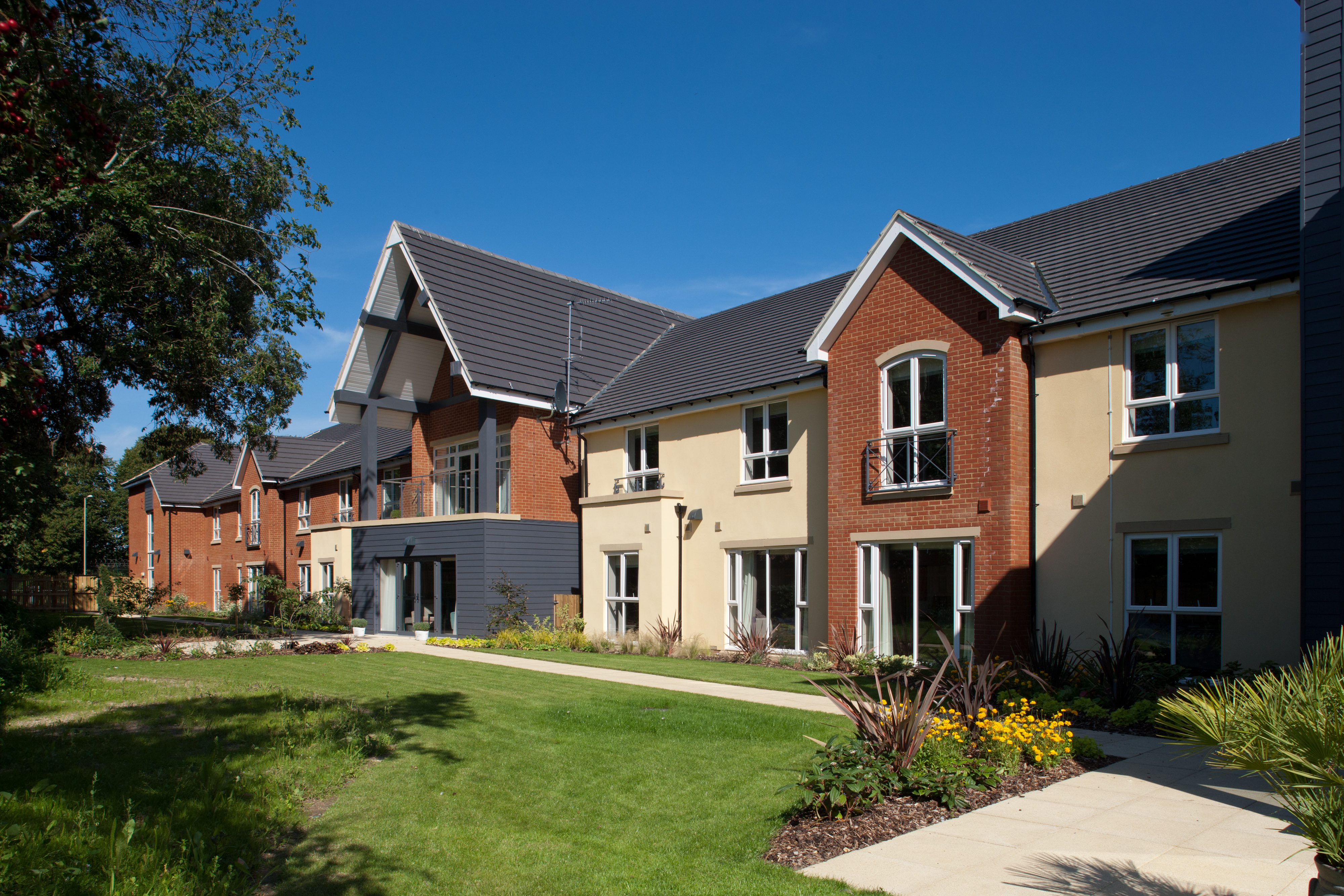 Care home exterior front