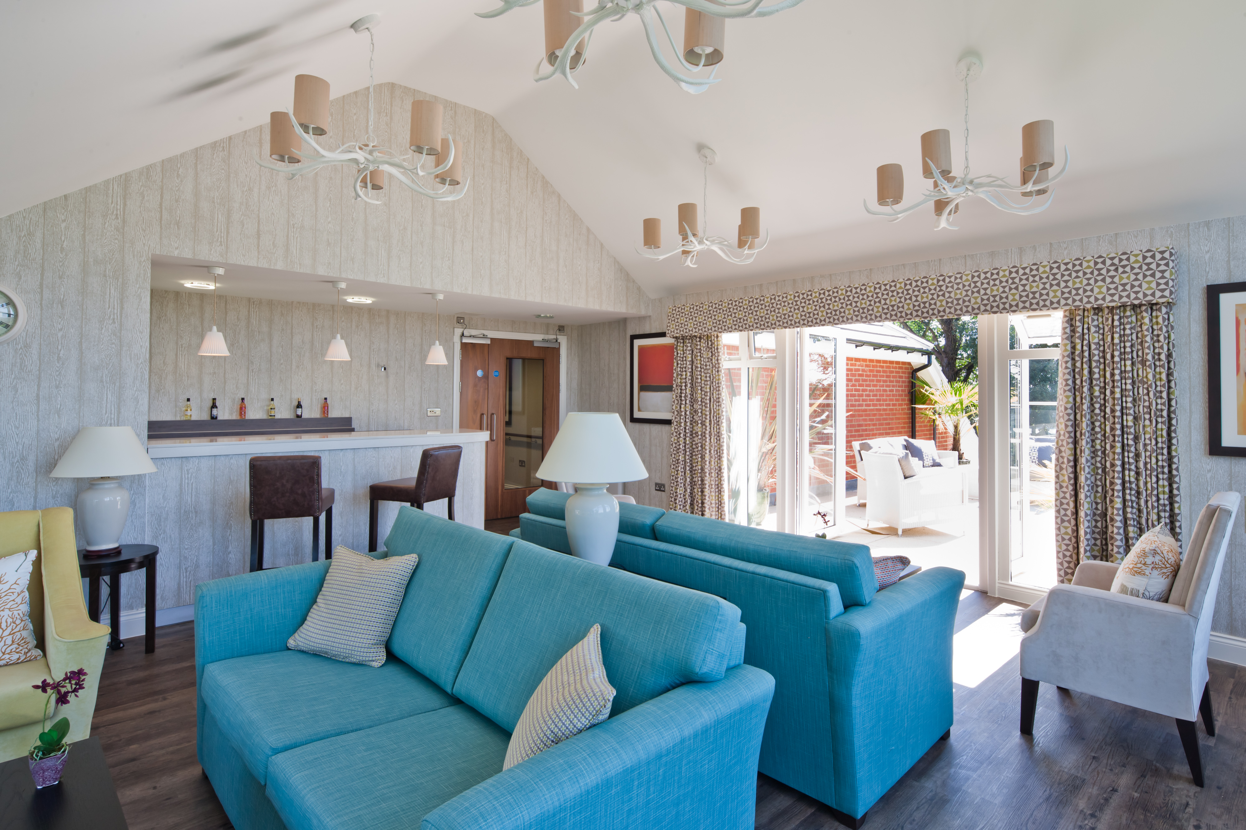 care home interior lounge