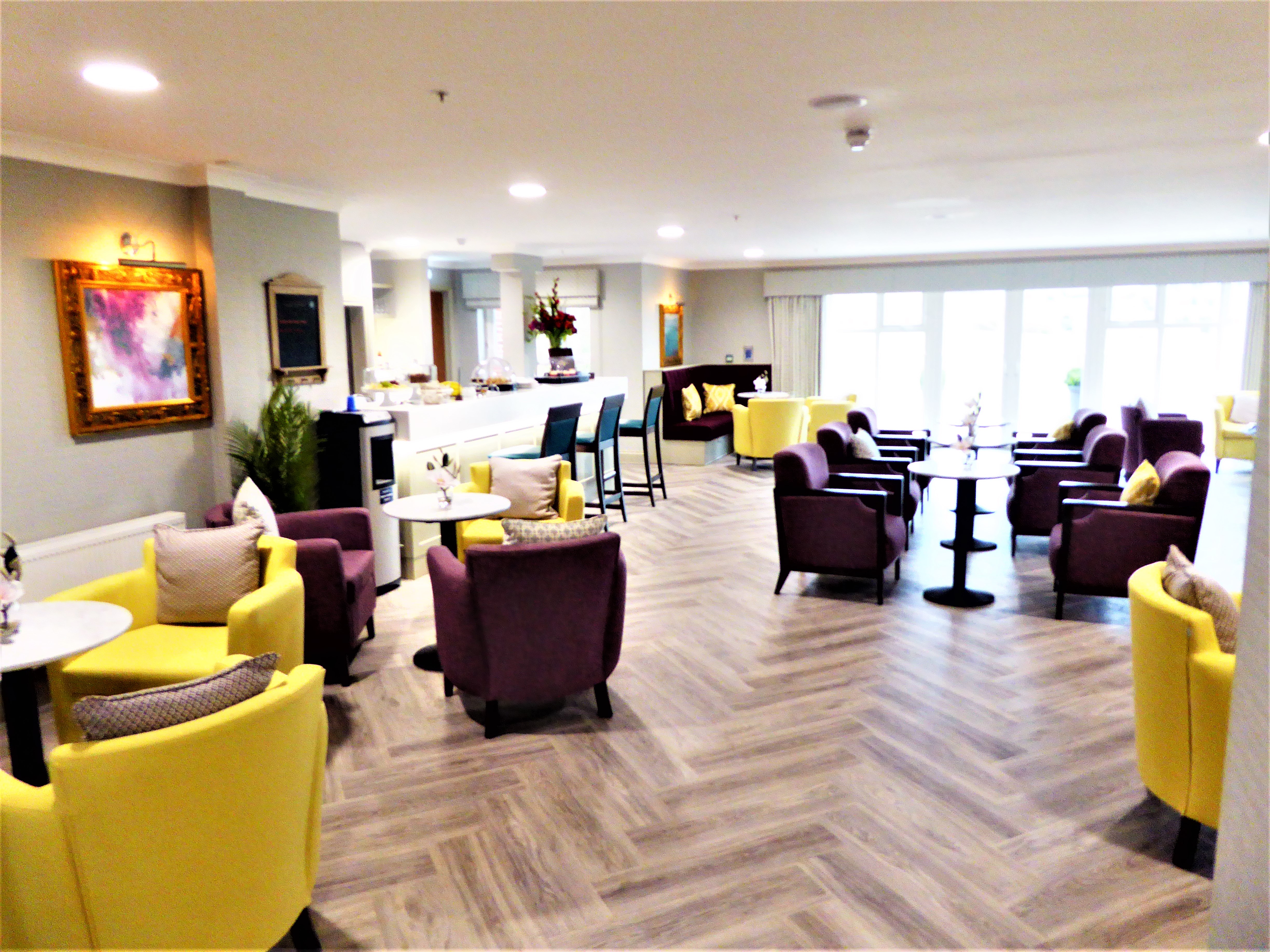 Hampshire care home interior