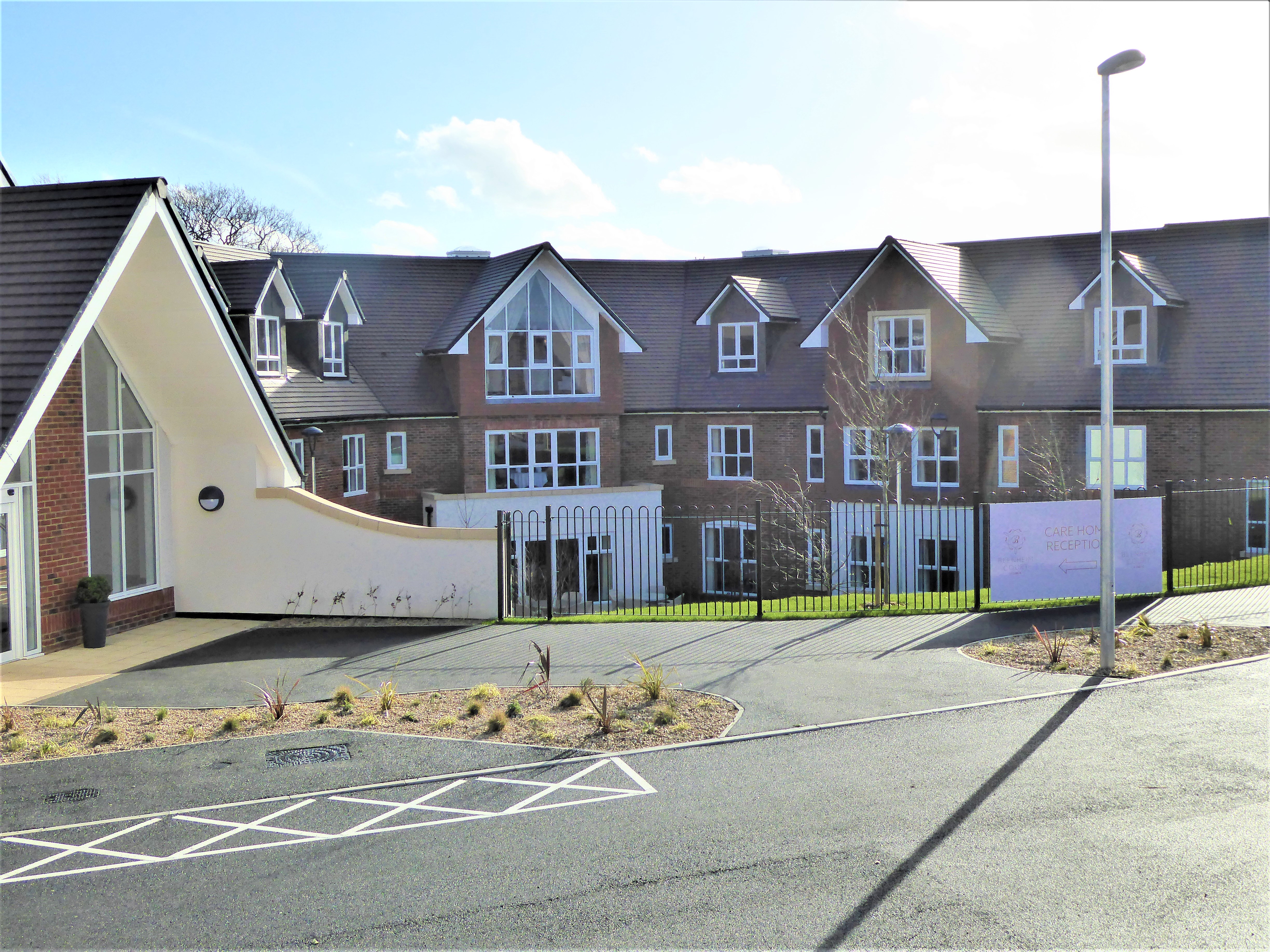 Hampshire care home exterior