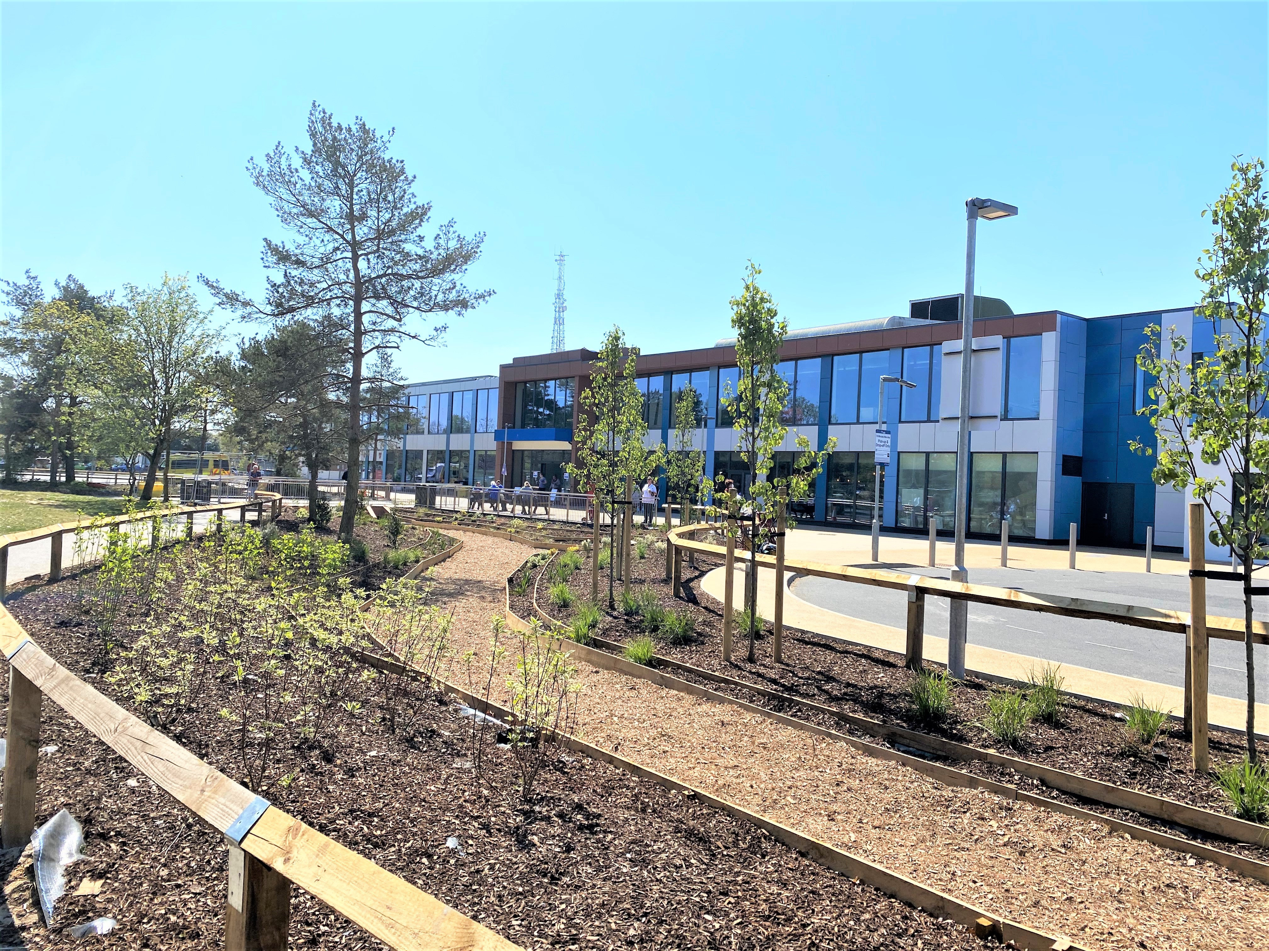 Colchester Hospital extension exterior