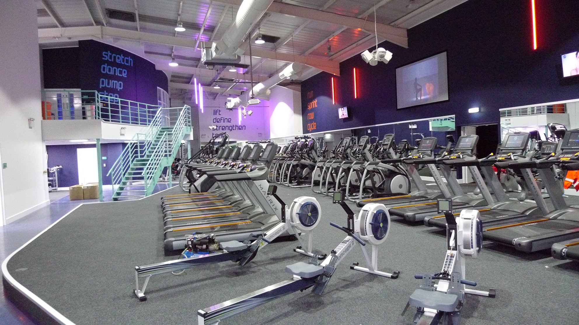 Gym interior