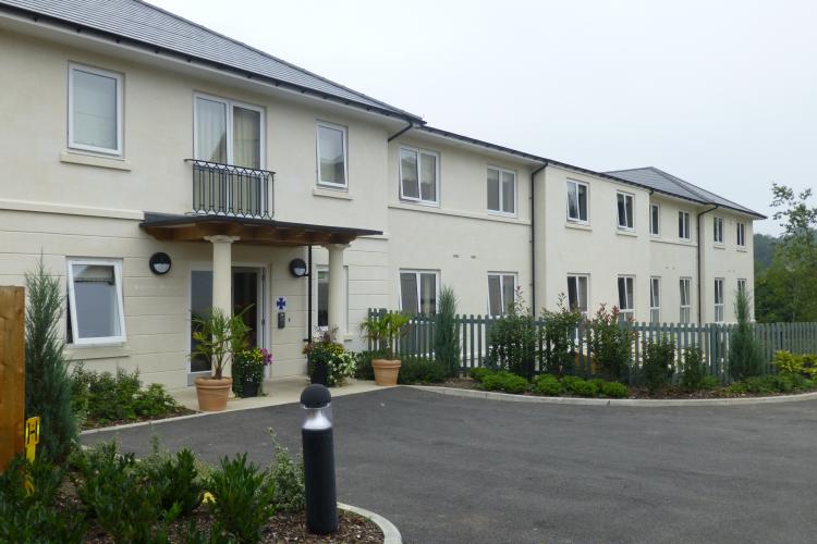 Wiltshire care home exterior