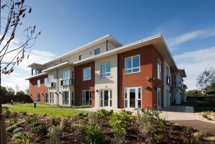 Bicester care home exterior
